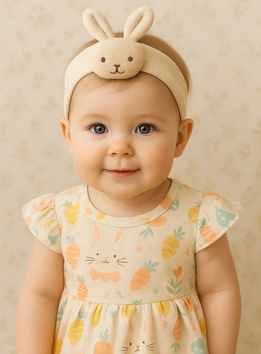 Cinta para bebé con conejito – Estilo Dulce Radiant Halo