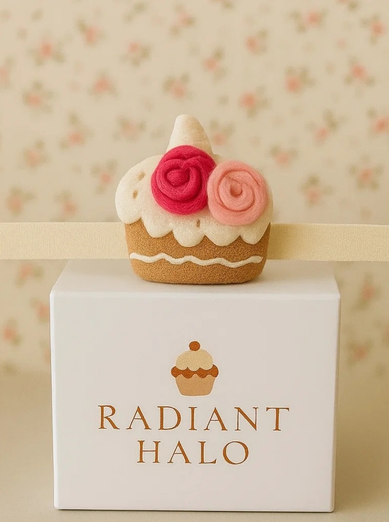 Unicorn Dream Cupcake Baby Headband