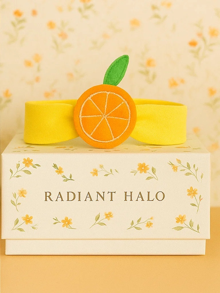 Baby Orange Slice Headband