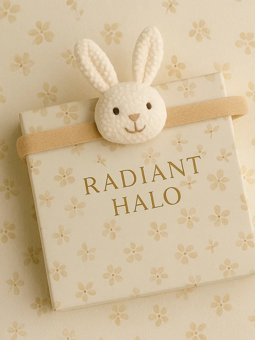 Radiant Halo Dětská Čelenka s Králíčkem – Velikonoční Roztomilost