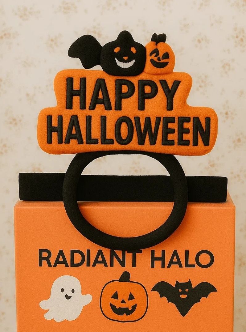 Radiant Halo Halloween Plüschspielzeug Baby Haarbänder