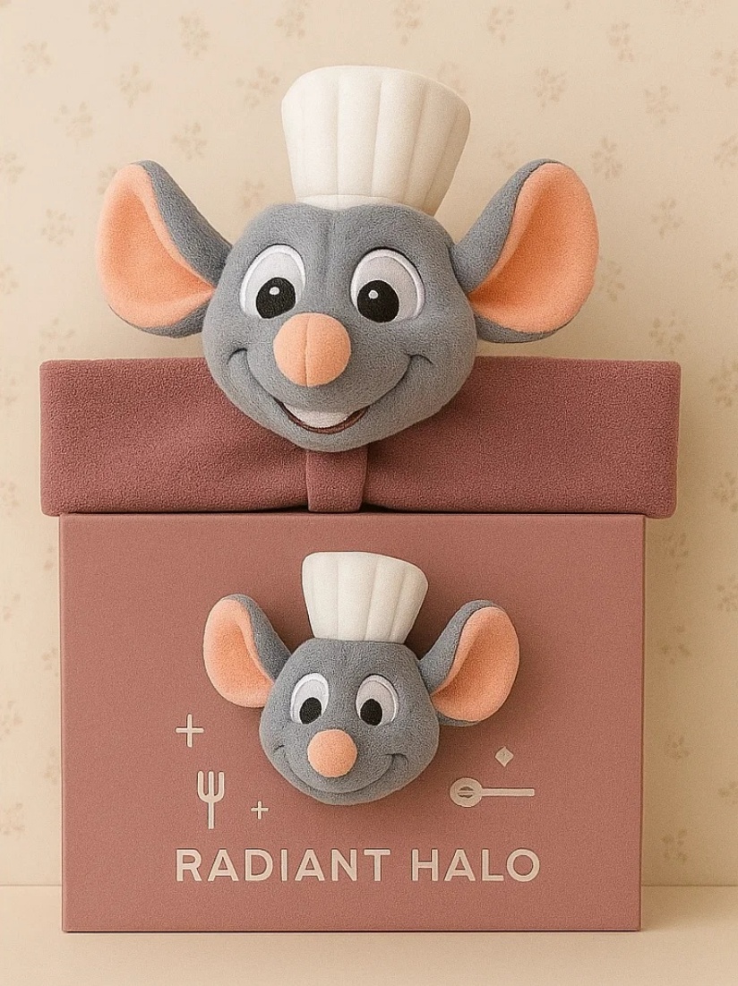 Diadème Créatif de Chef Rat pour Bébé – Un Accessoire Amusant pour les Petits Chefs en Cuisine