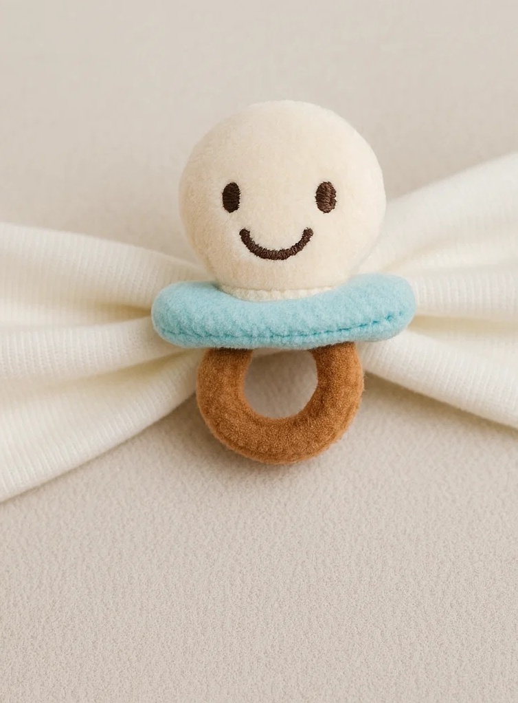 Baby Pacifier Headband, Cute Pacifier Design for Photoshoots