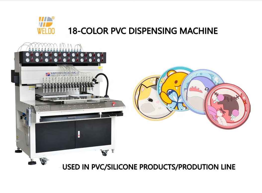 Emoticons Rubber Key Chain filling machine