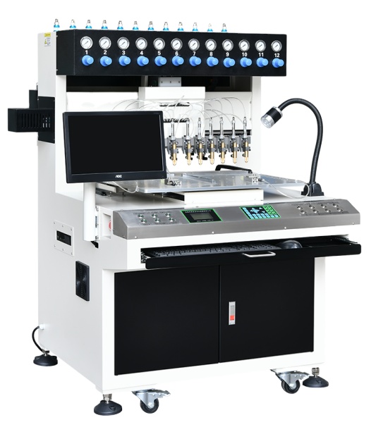 Emoticons Rubber Key Chain filling machine