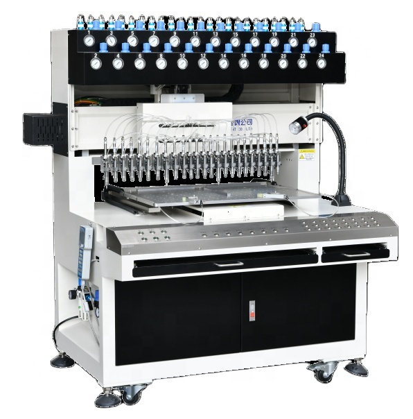 Emoticons Rubber Key Chain filling machine
