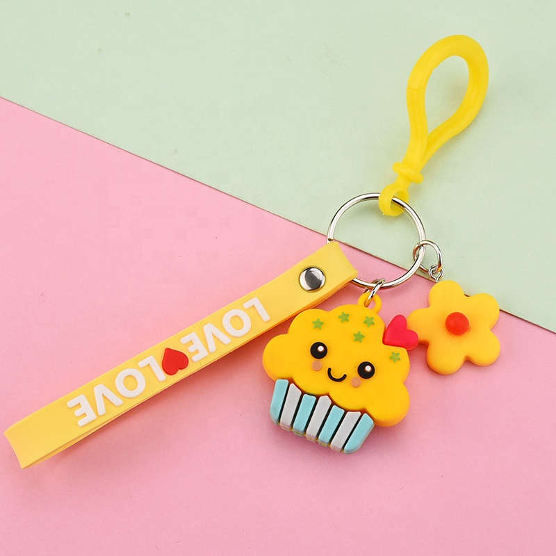 Small emoji soft pvc keyring filling machine