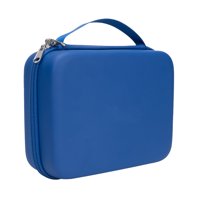 Blue EVA Organizer Case with Handle – Custom EVA Cases Manufacturer