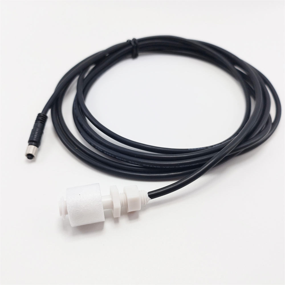 PVC Float Level Switch Sensor with Magnetic Reed Switch for Liquid Level Detection and Control