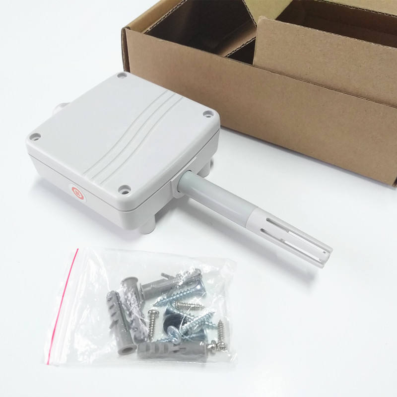 Wall-Mount Temperature Humidity Transmitter 4-20mA 0-10V IP65