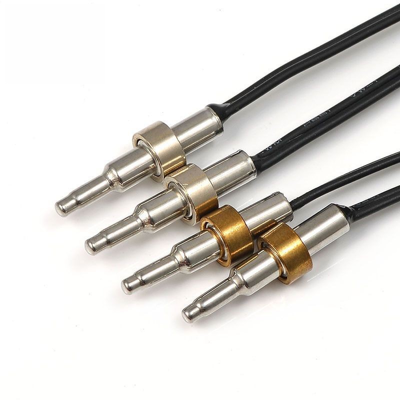 Bullet-Shaped NTC Temperature Sensor with Threaded Mounting Adapter for Smart Home Appliances