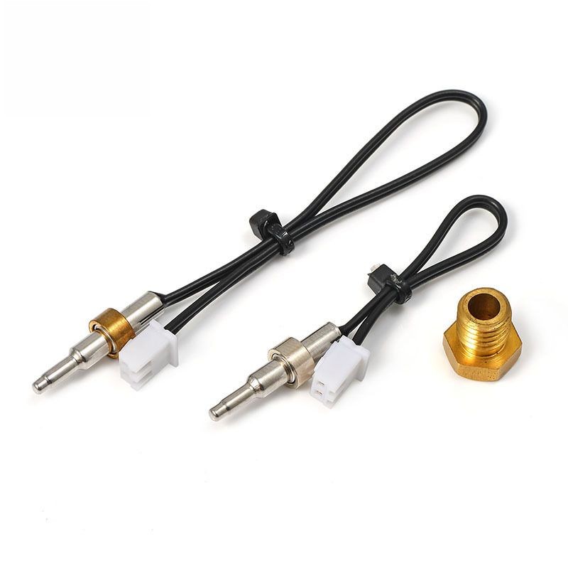 Bullet-Shaped NTC Temperature Sensor with Threaded Mounting Adapter for Smart Home Appliances