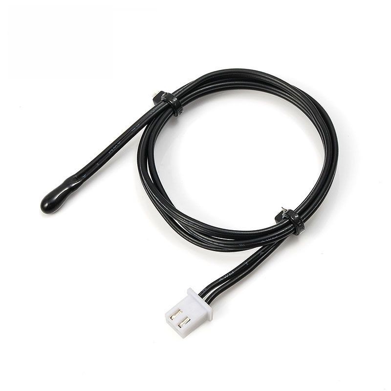 MF52 Epoxy Encapsulated NTC Thermistor Temperature Sensor Probe with Wire and 2-Pin Connector