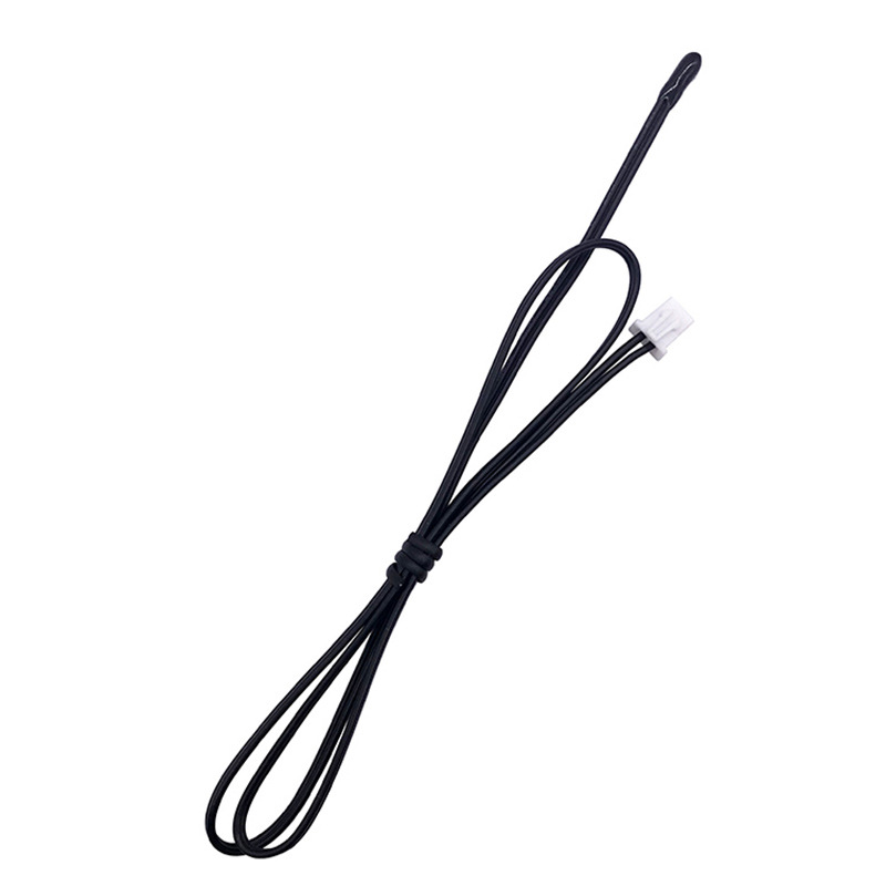 MF52 Epoxy Encapsulated NTC Thermistor Temperature Sensor Probe with Wire and 2-Pin Connector