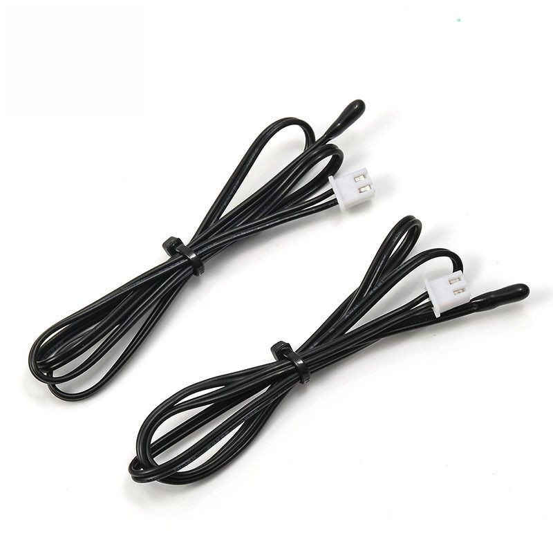 MF52 Epoxy Encapsulated NTC Thermistor Temperature Sensor Probe with Wire and 2-Pin Connector