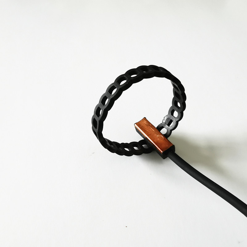 Strap-On NTC Pipe Temperature Sensor with TPE Clamp