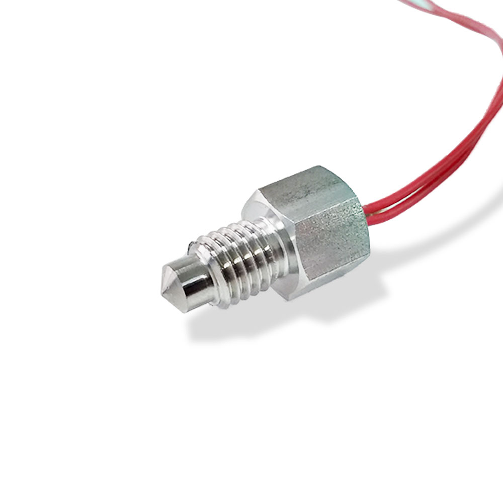 Threaded Mount RTD Temperature Sensor, Stainless Steel PT100 PT1000 for Industrial Pipeline