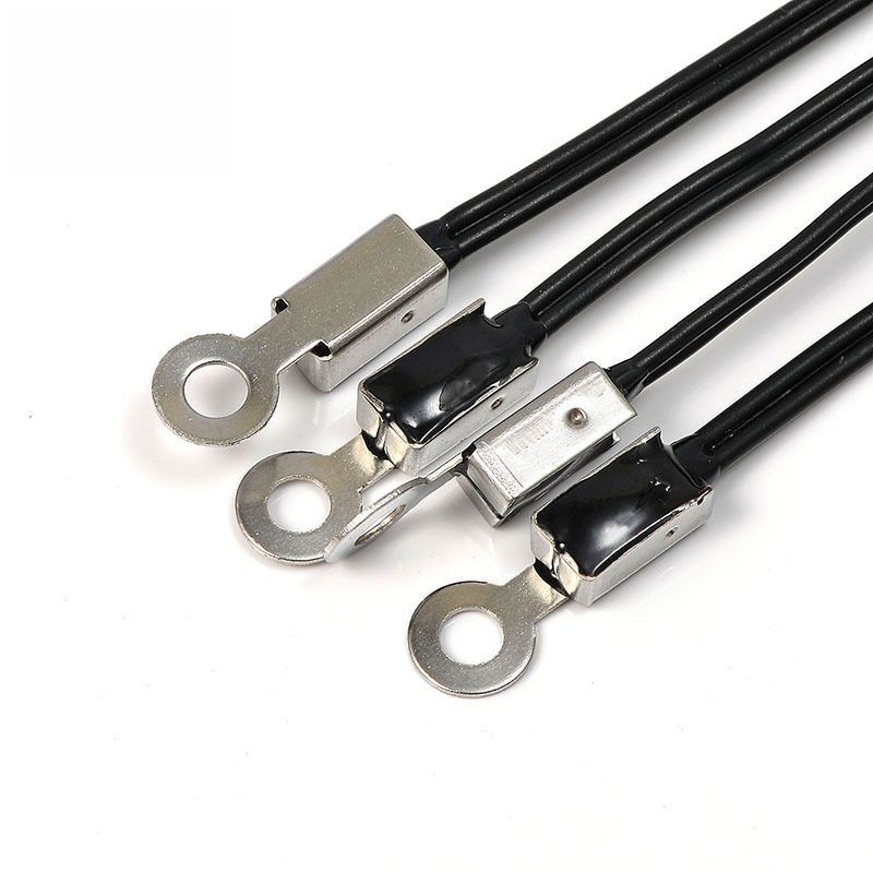 Ring Lug NTC Thermistor Temperature Sensor with Screw Mounting Hole for Appliances and Heating Equipment