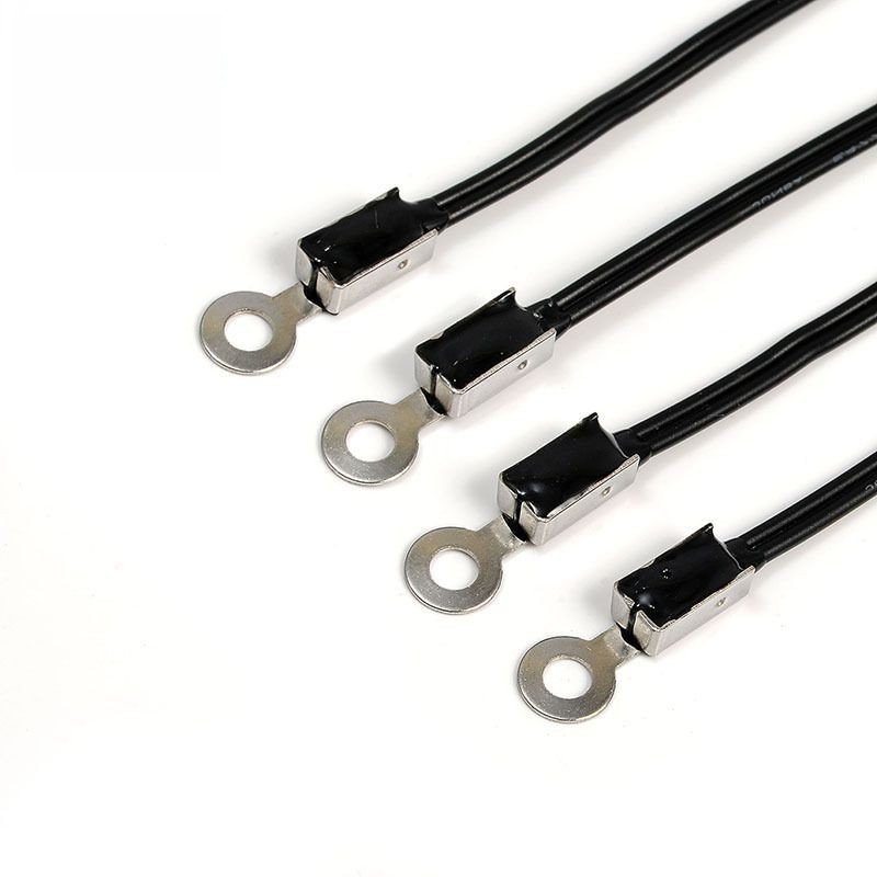 Ring Lug NTC Thermistor Temperature Sensor with Screw Mounting Hole for Appliances and Heating Equipment