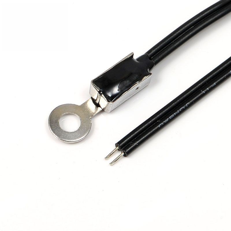 Ring Lug NTC Thermistor Temperature Sensor with Screw Mounting Hole for Appliances and Heating Equipment