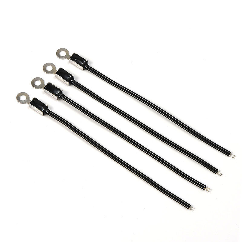 Ring Lug NTC Thermistor Temperature Sensor with Screw Mounting Hole for Appliances and Heating Equipment