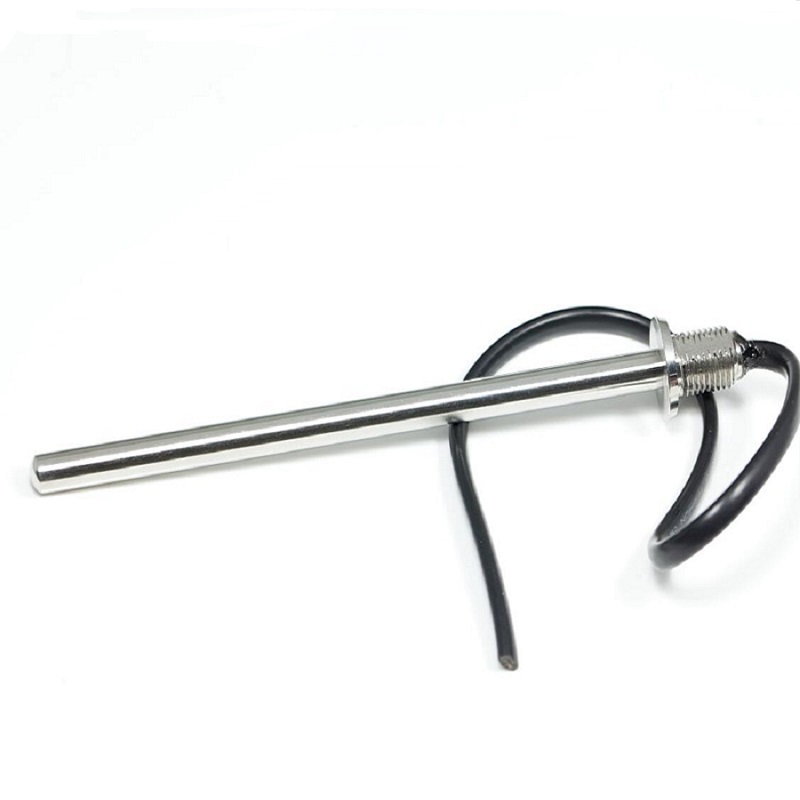 Threaded Probe RTD Temperature Sensor Stainless Steel Industrial Temperature Sensor for Equipment and Pipeline Monitoring