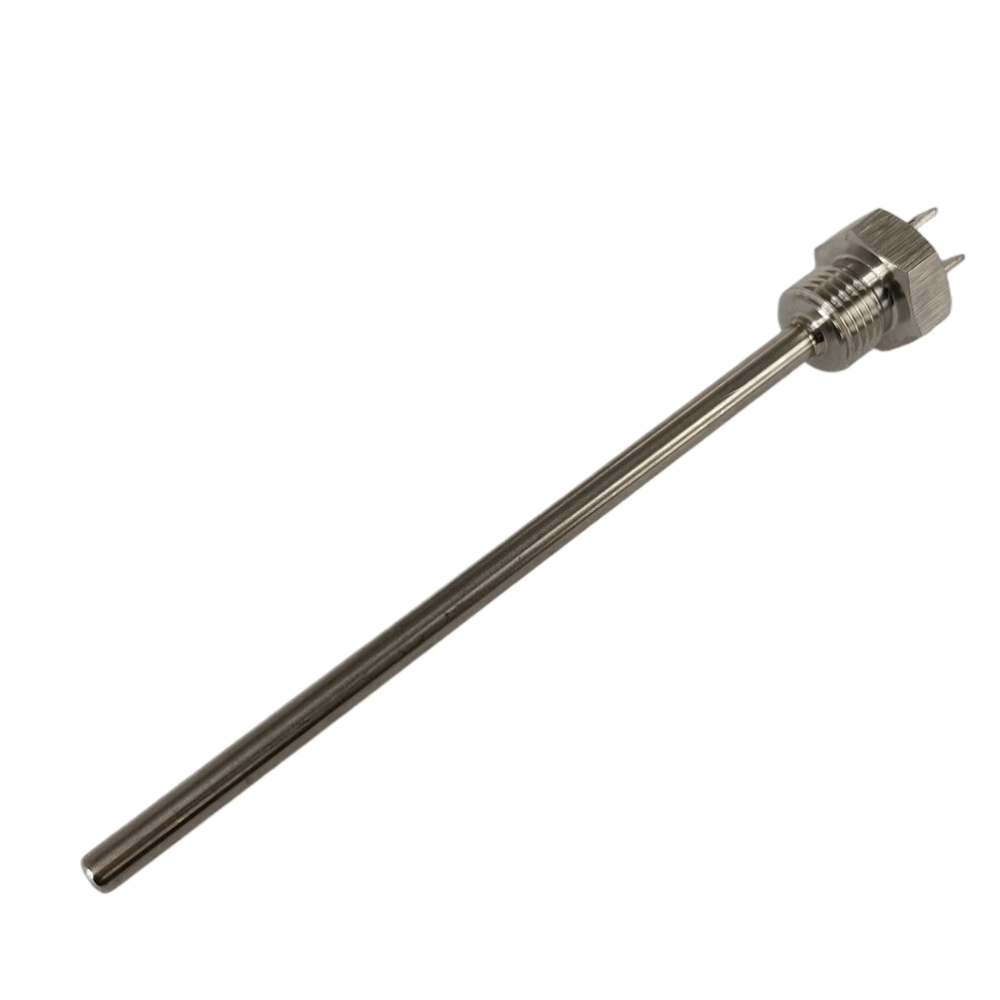 Threaded Mount RTD Temperature Sensor, Stainless Steel PT100 PT1000 fo