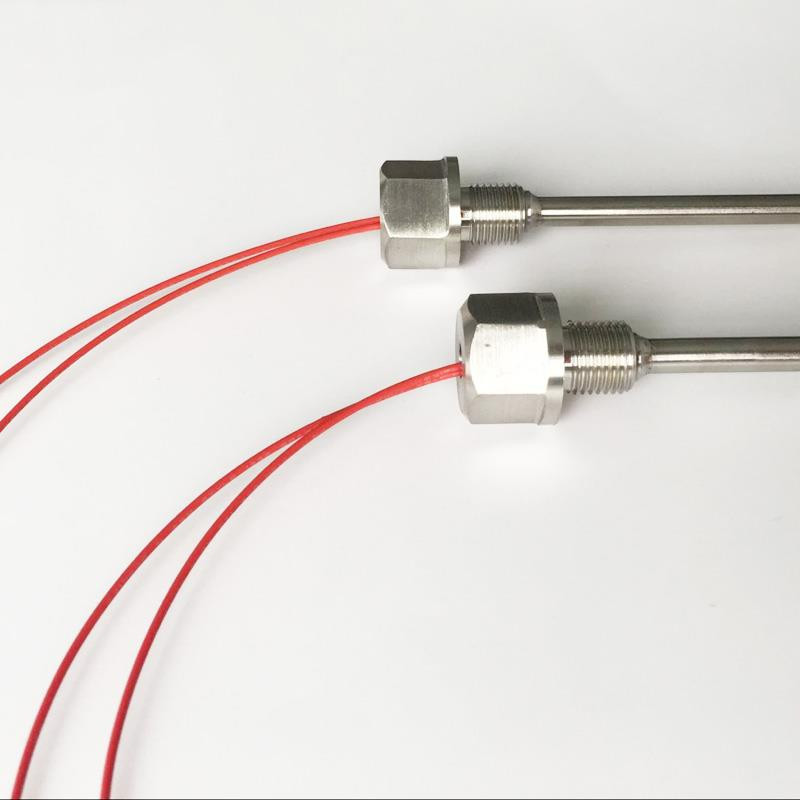 Threaded Probe RTD Temperature Sensor Stainless Steel Industrial Temperature Sensor for Equipment and Pipeline Monitoring