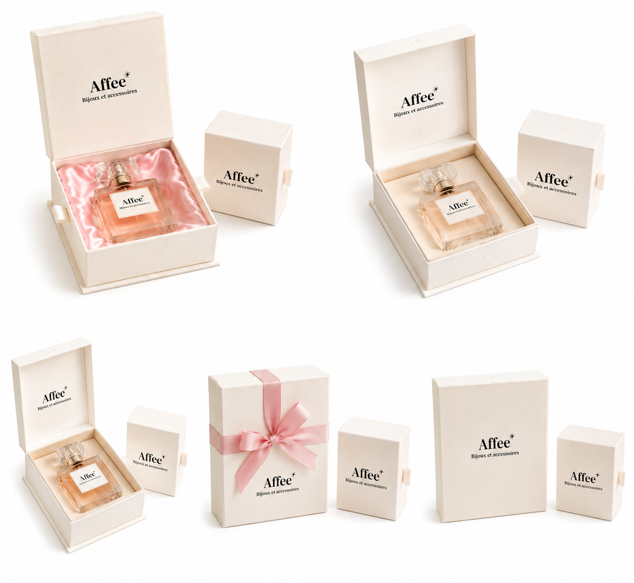 Premium and Functional Perfume Packaging with Magnetic Cardboard Closure