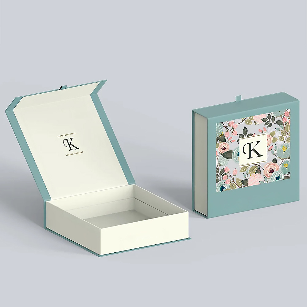 Luxury Custom Perfume Fragrance Bottles Packing Foldable Multiple Compartments Magnetic Cardboard Closure Flat Rigid Perfume Paper box