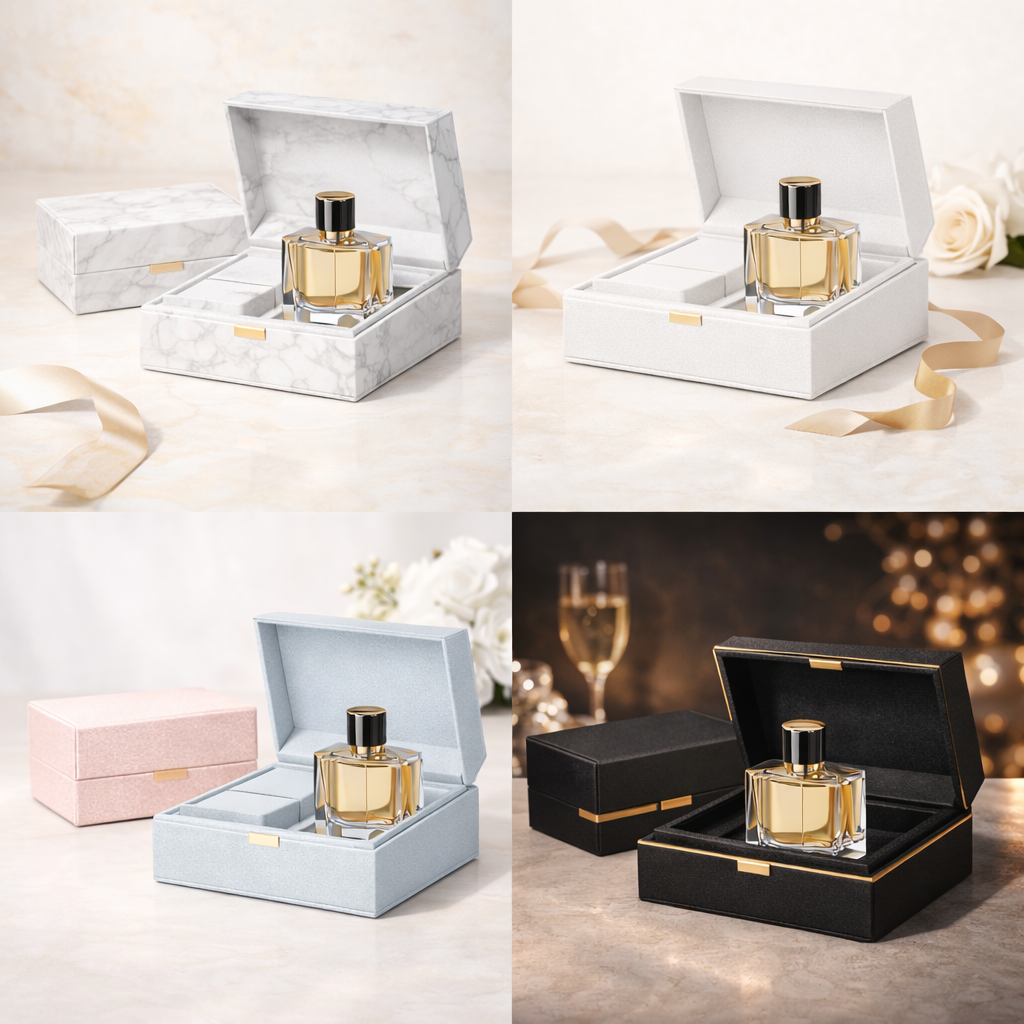 Durable Luxury Custom Perfume Fragrance Bottles Packing Foldable Magnetic Cardboard Closure Flat Rigid Perfume Paper box