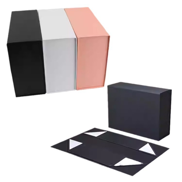 Multi-Color Folding Storage Boxes Luxury Custom Perfume Fragrance Bottles Packing Foldable Magnetic Cardboard Closure  Flat Rigid Perfume Paper box
