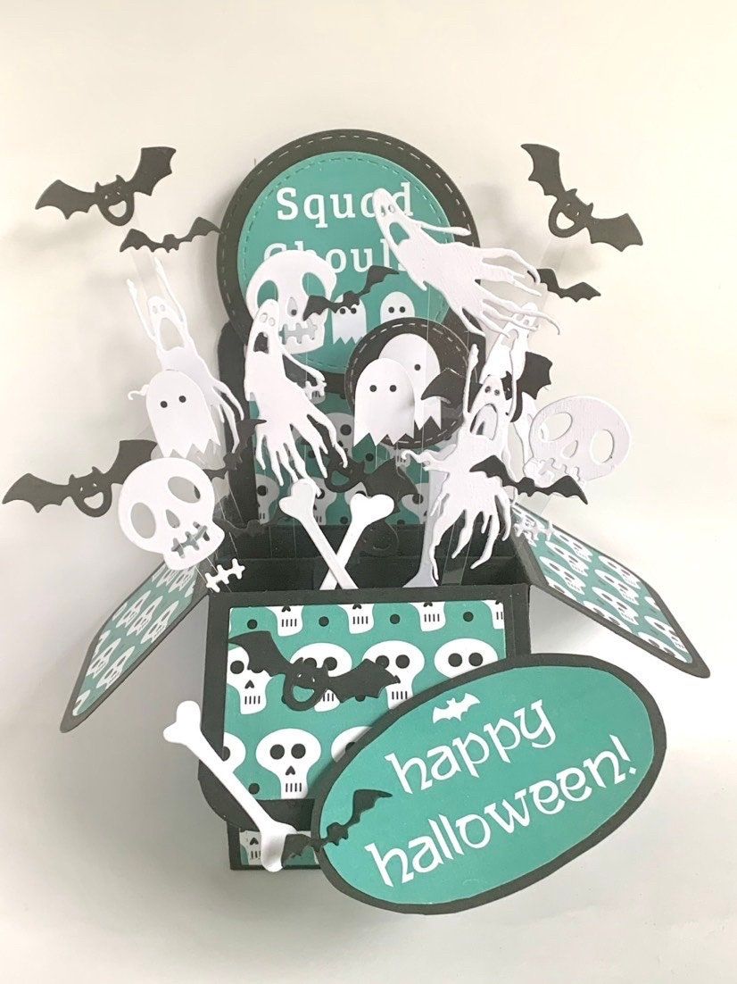 Crafting a Black Cat and Pumpkin Pop-Up Card for Halloween Delight