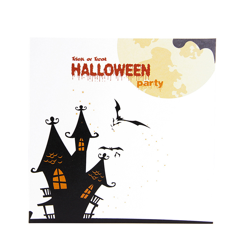 interactive spooky haunted house witch ghost halloween party pumpkin pop up 3d paper halloween greeting card