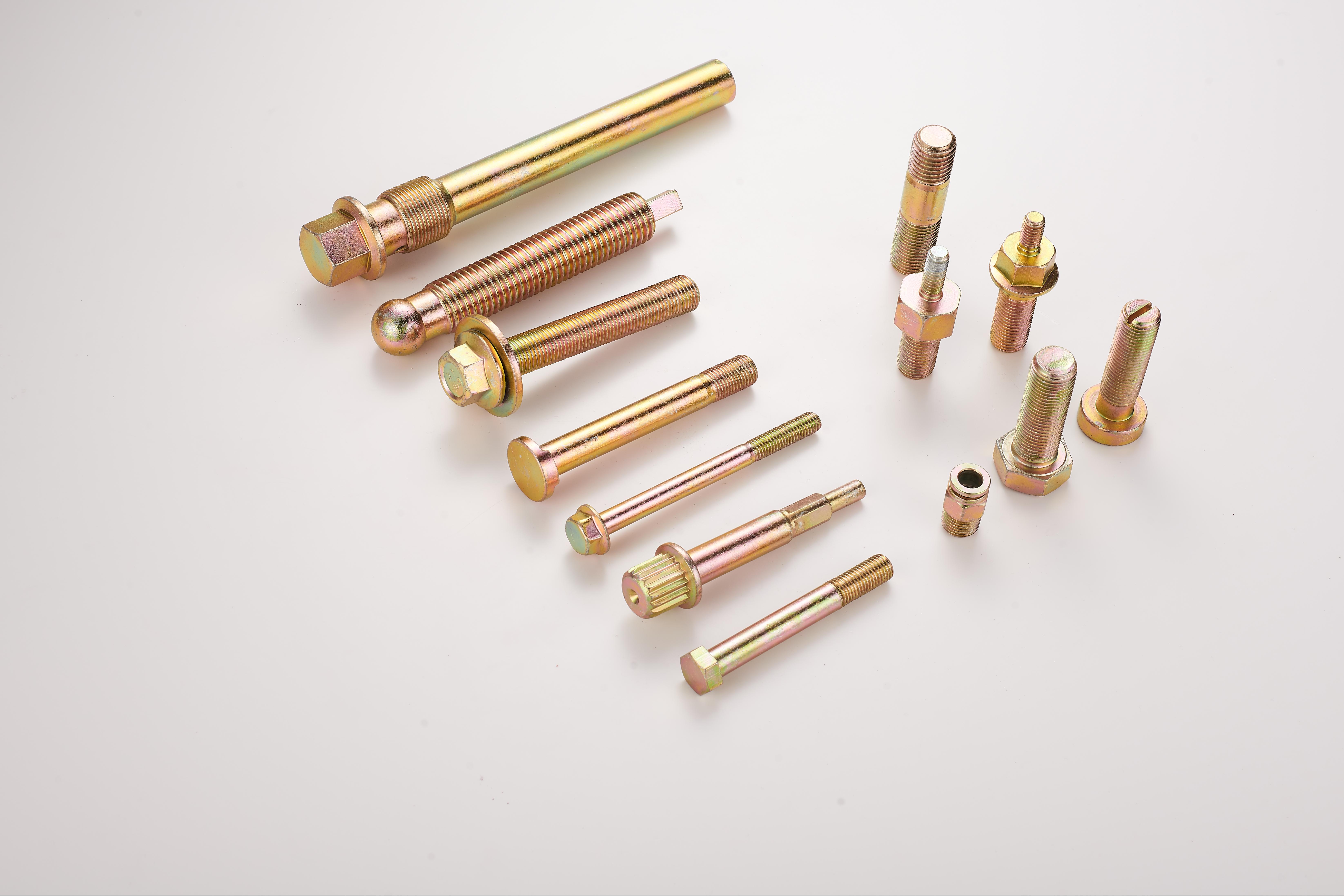 High Strength Galvanized Bolt Set | Grade 8.8/10.9 Color Zinc Automotive Fasteners