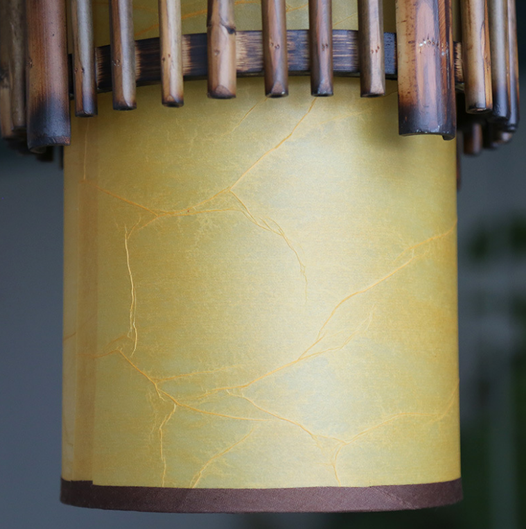 Chinese Bamboo & Fabric Pendant Light – Restaurant, Hotel & Project Decorative Lighting