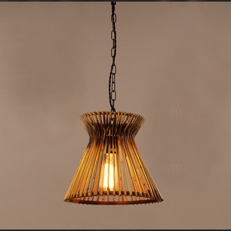 Handmade Bamboo Pendant Light for Restaurants & Cafes