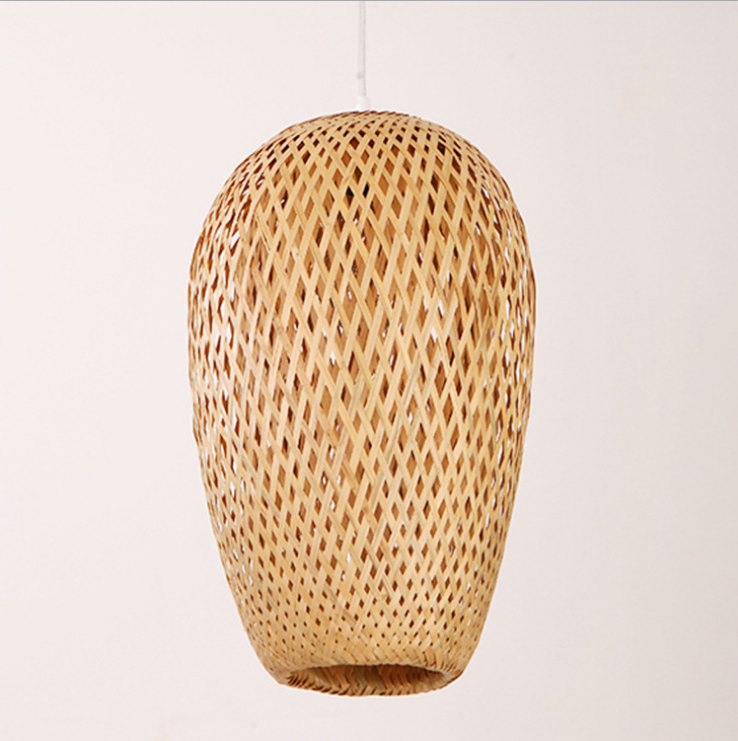 Geometric Wooden Pendant Light – Nordic Style Honeycomb Ceiling Lamp