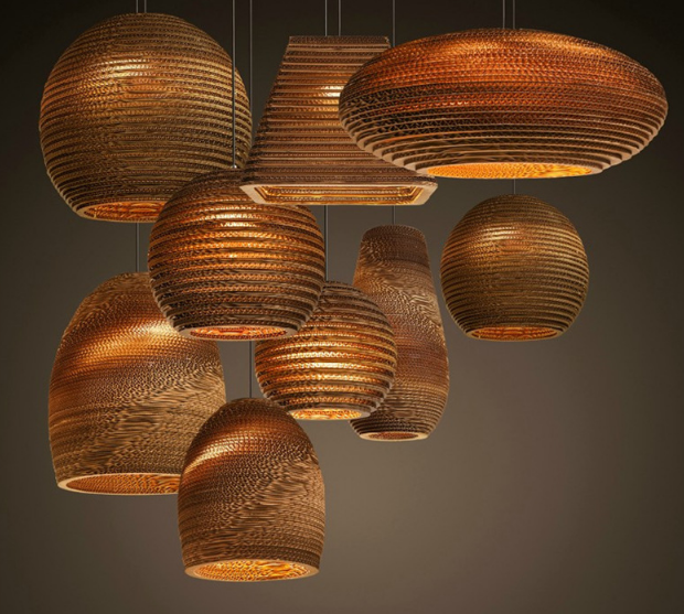 Rustic Handcrafted Wooden Pendant Light Set – Modern Vintage Ceiling Lighting