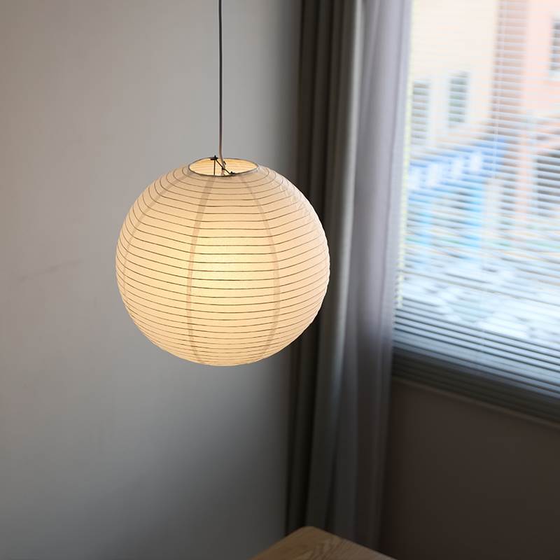 Handwoven Oval Paper Lantern Pendant Light Shade