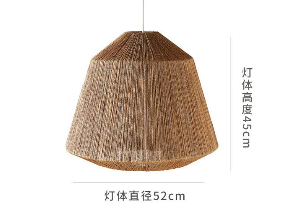 Set of 3 Natural Woven Pendant Lights – Handcrafted Bohemian Lighting