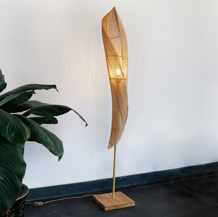 Artistic Rattan Table Lamp for Hotels & Commercial Interiors