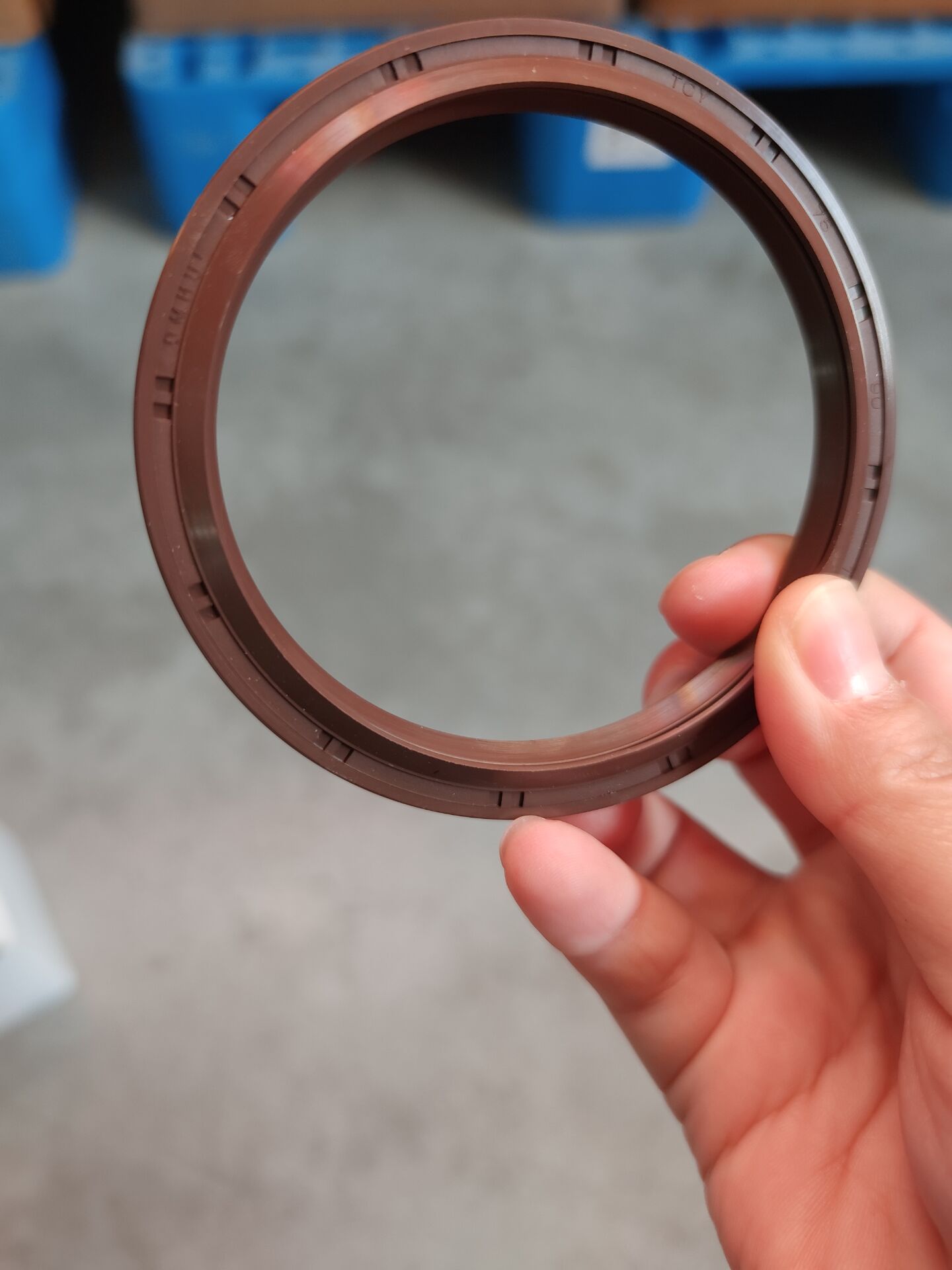 Combine Harvester Hydraulic Pump High Durability Oil Seal with Metal Reinforcement