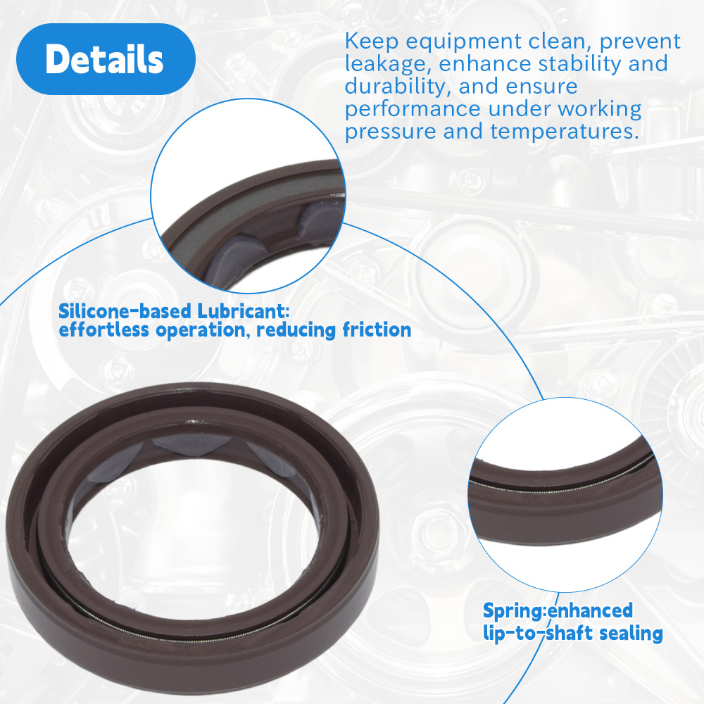 High-Pressure Oil Seal for Excavator Hydraulic Pump Applications