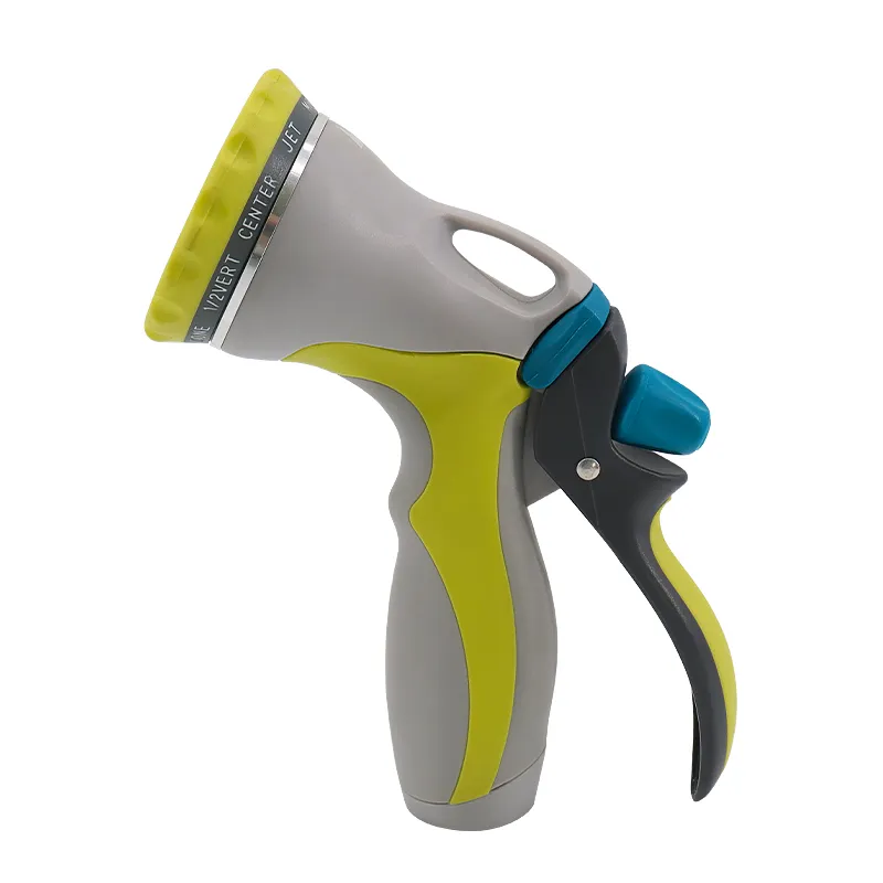 10-Pattern Multi-Function Garden Hose Nozzle with Ergonomic Handle and Adjustable Spray