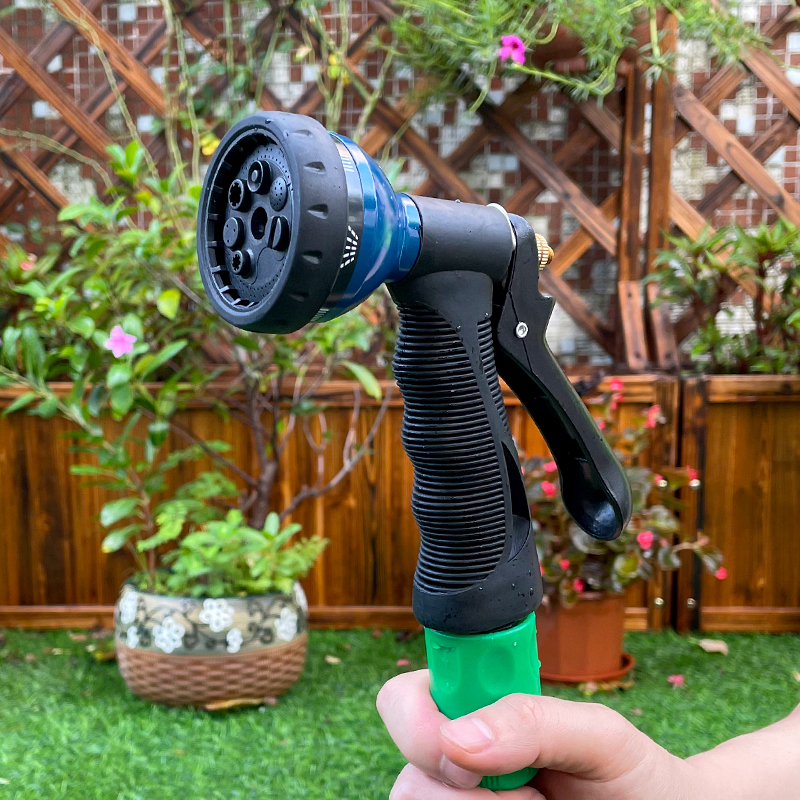 Multi-pattern Sprayer Nozzle for Gardening with Ergonomic Non-slip Handle