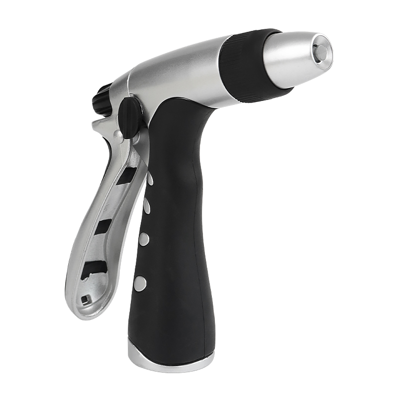 Adjustable Hose Nozzle – Heavy Duty Metal Water Spray Gun with Ergonomic Grip for Garden & Car Wash