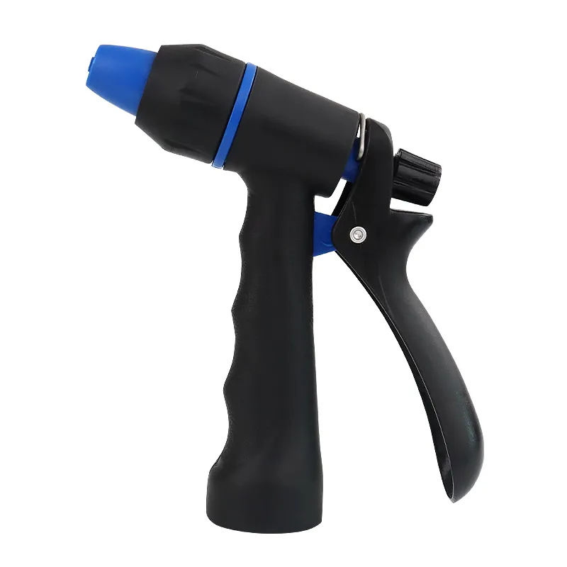 Adjustable Jet Spray Nozzle for Garden Hose – Heavy Duty Metal Water Sprayer, Ergonomic Handle, High Pressure for Car Wash, Cleaning, and Irrigation