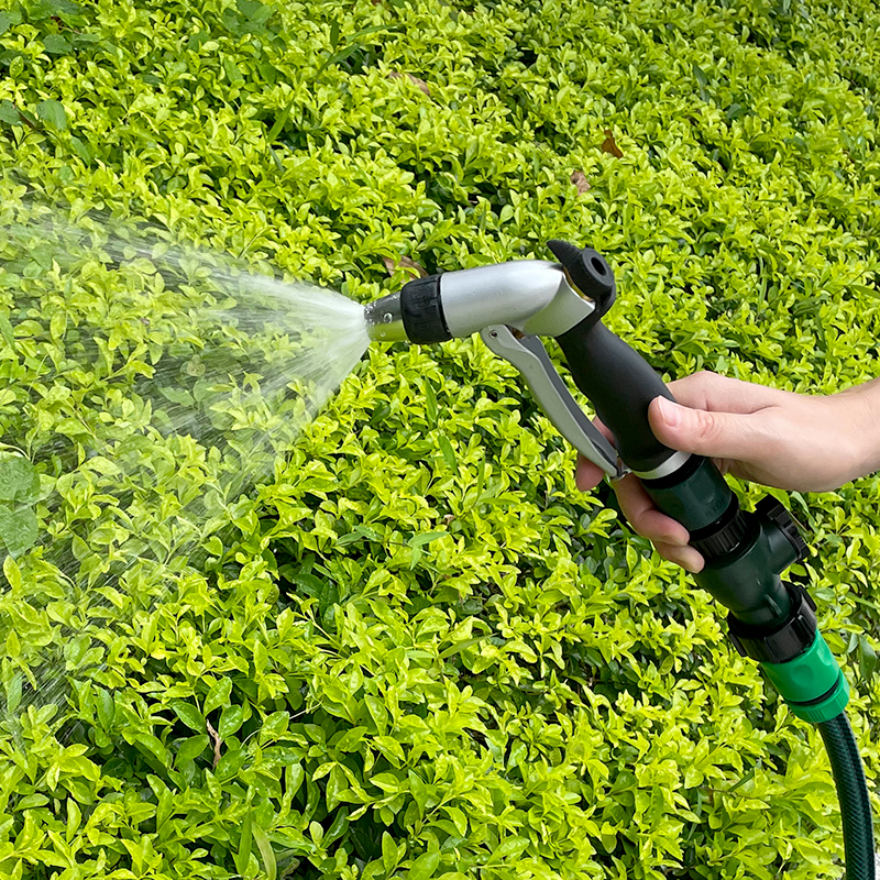 Comfort Grip Spray Nozzle – Ergonomic Adjustable Water Hose Nozzle for Garden, Car Wash, and Cleaning