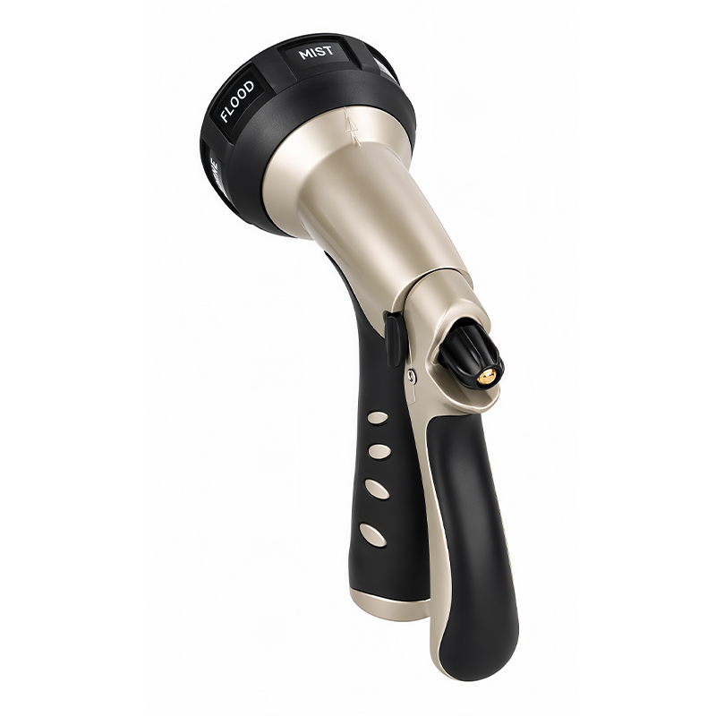 Easy Pull Trigger Nozzle – 7 Spray Patterns, Zinc Alloy Body & Flow Control